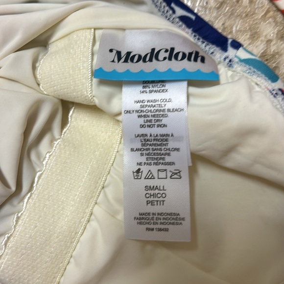 ModCloth Amber One Piece Swimsuit NWOT - Picture 5 of 6